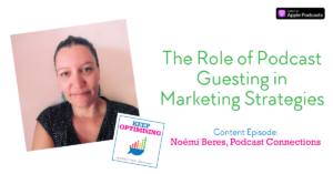 Noémi Beres & Gabor Podcast Connections Content Marketing