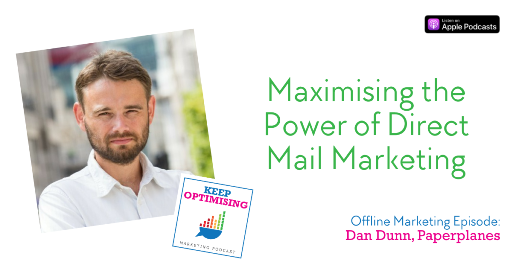 Dan Dunn Paperplanes Offline Marketing